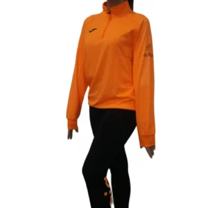 Sudadera Deportiva Naranja con Logo "alaia"